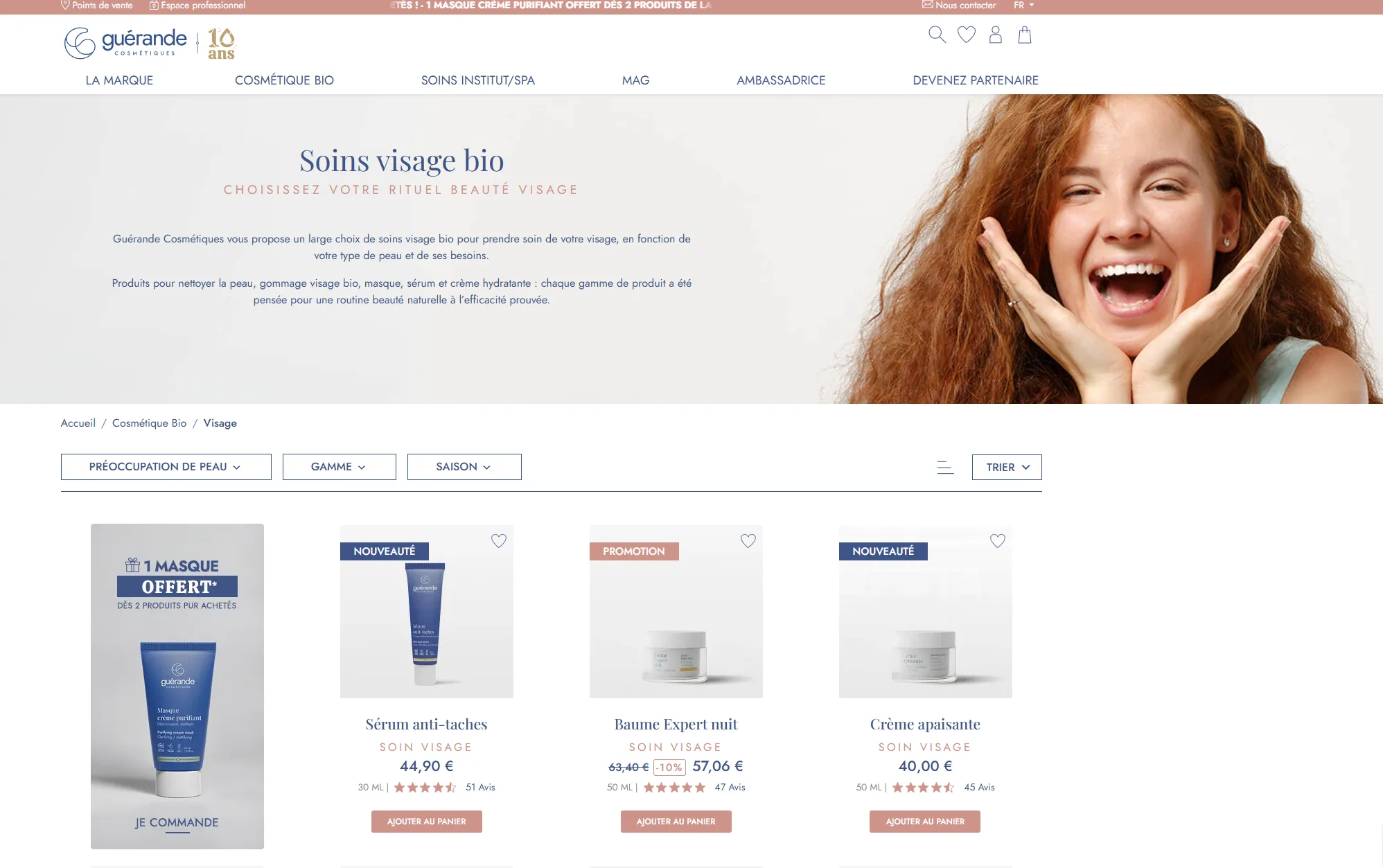 Guérande Cosmétiques boutique en ligne